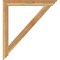 Ekena Millwork Traditional Traditional Rough Sawn Bracket, Western Red Cedar, 4"W x 40"D x 44"H BKT04X40X44TRA01RWR - alternate 4